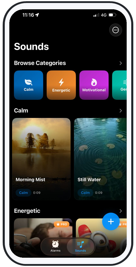 AlarmiFex app screen